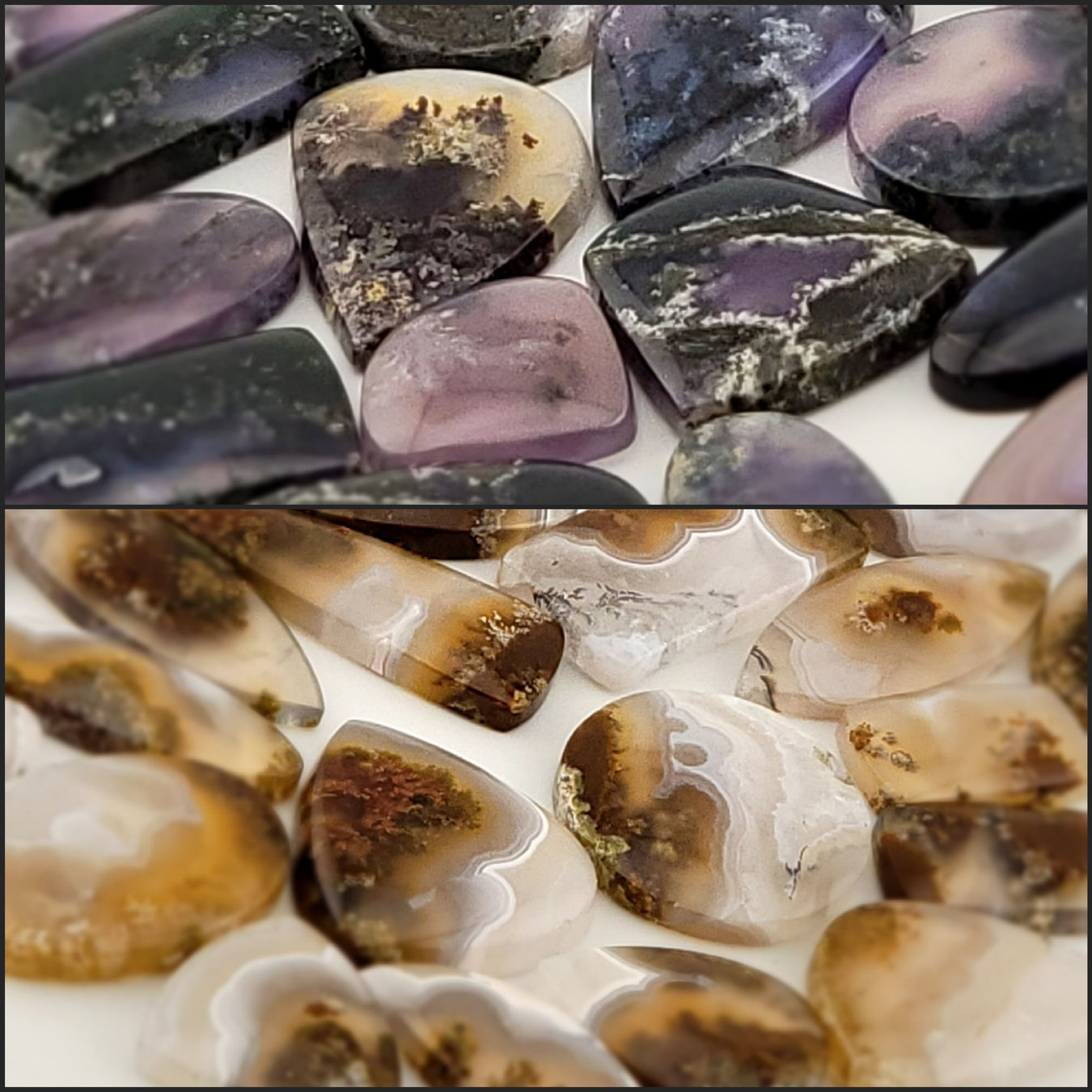 Indonesian Moss Agates