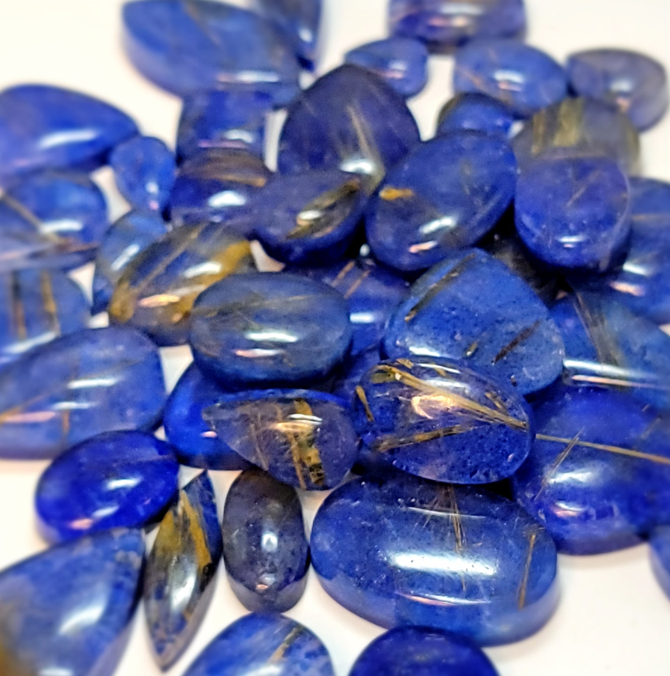 Lapis Rutile Doublet