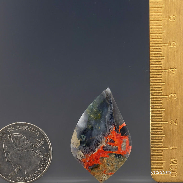 Orange Seam Agate