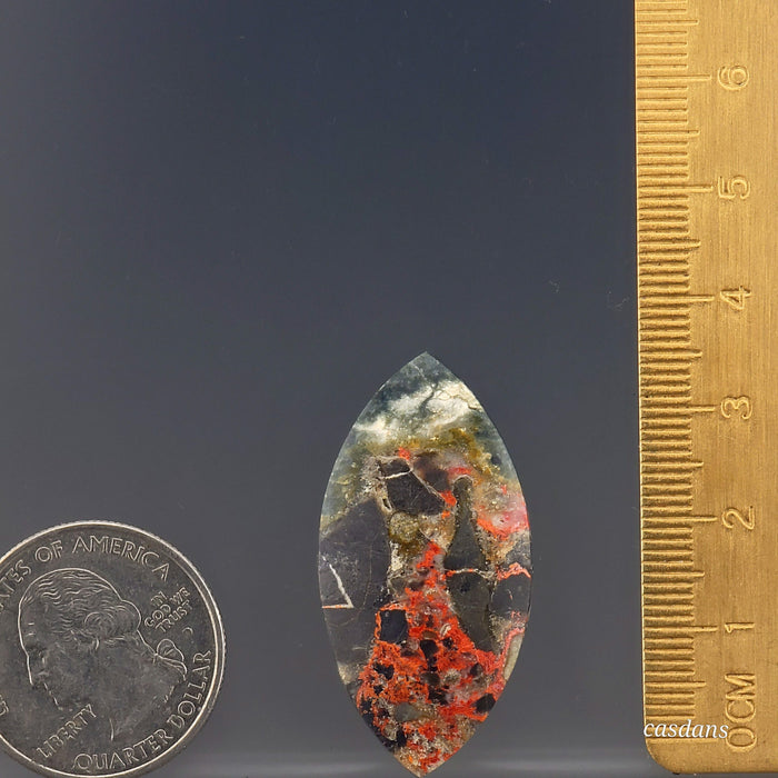 Orange Seam Agate