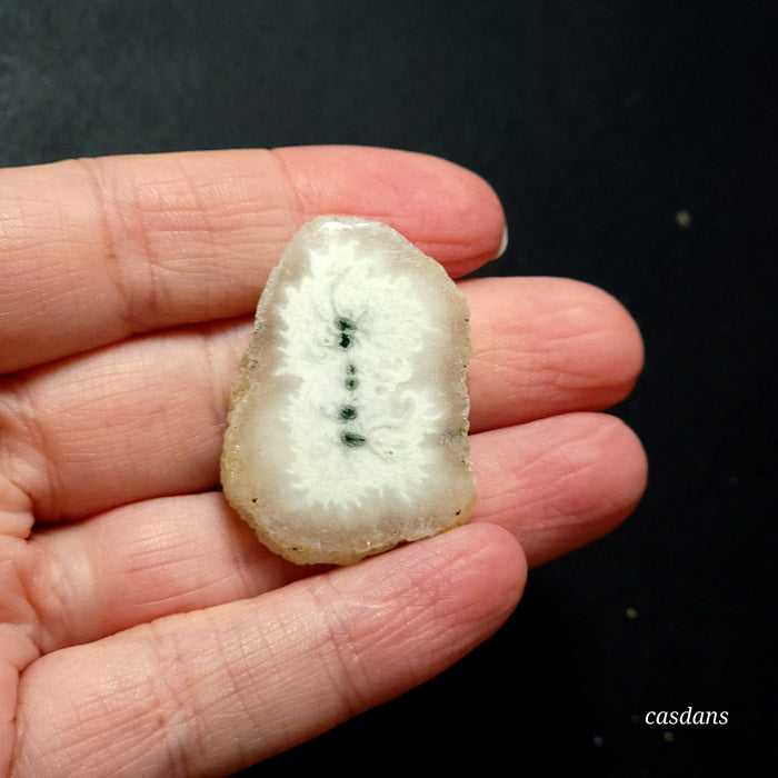 Solar Eye Quartz Slice