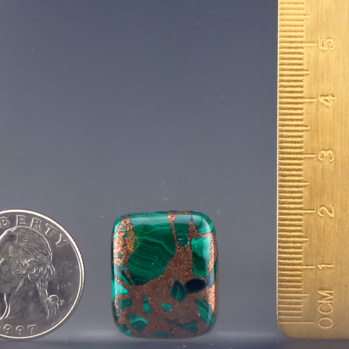 Malachite Copper Composite