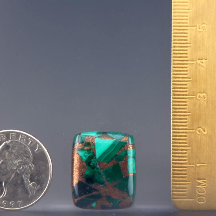 Malachite Copper Composite