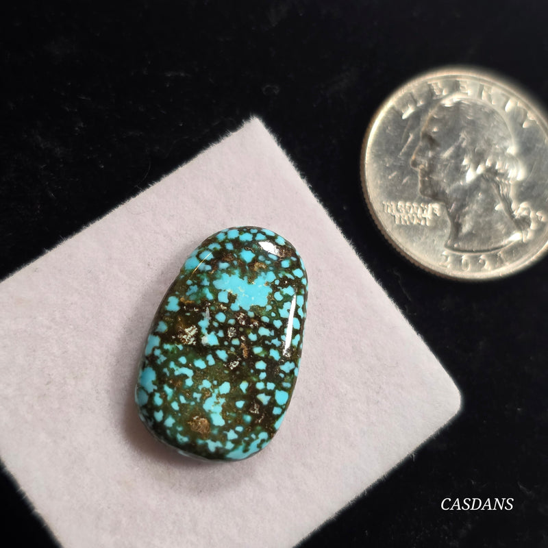 Kingman Red Web Polychrome Matrix Turquoise