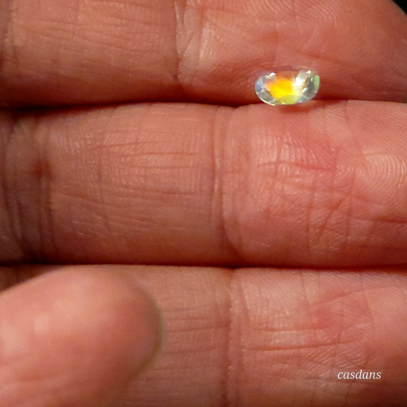 Madagascar Moonstone Facet - Calibrated