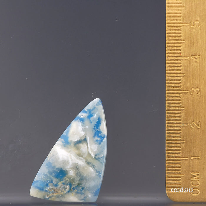 Plume Agate Doublet