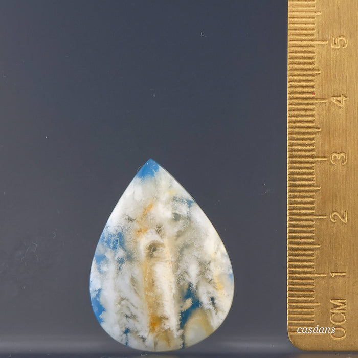 Plume Agate Doublet