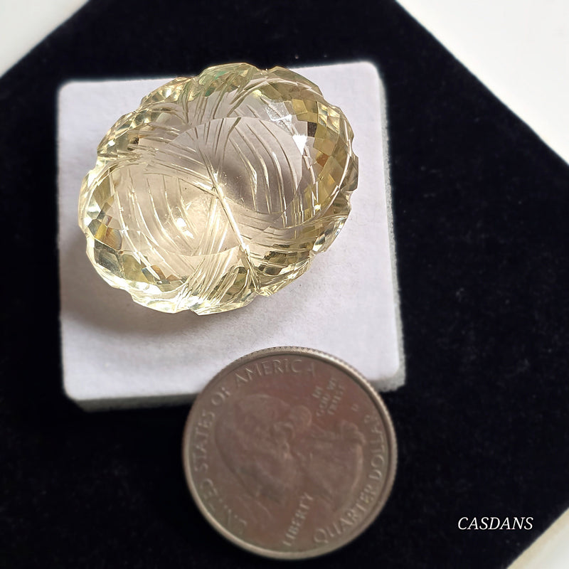 Intaglio Quartz Facet