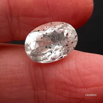 Quartz w/ Inclusions Facet (Super 7)