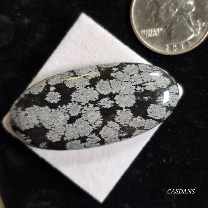 Snowflake Obsidian