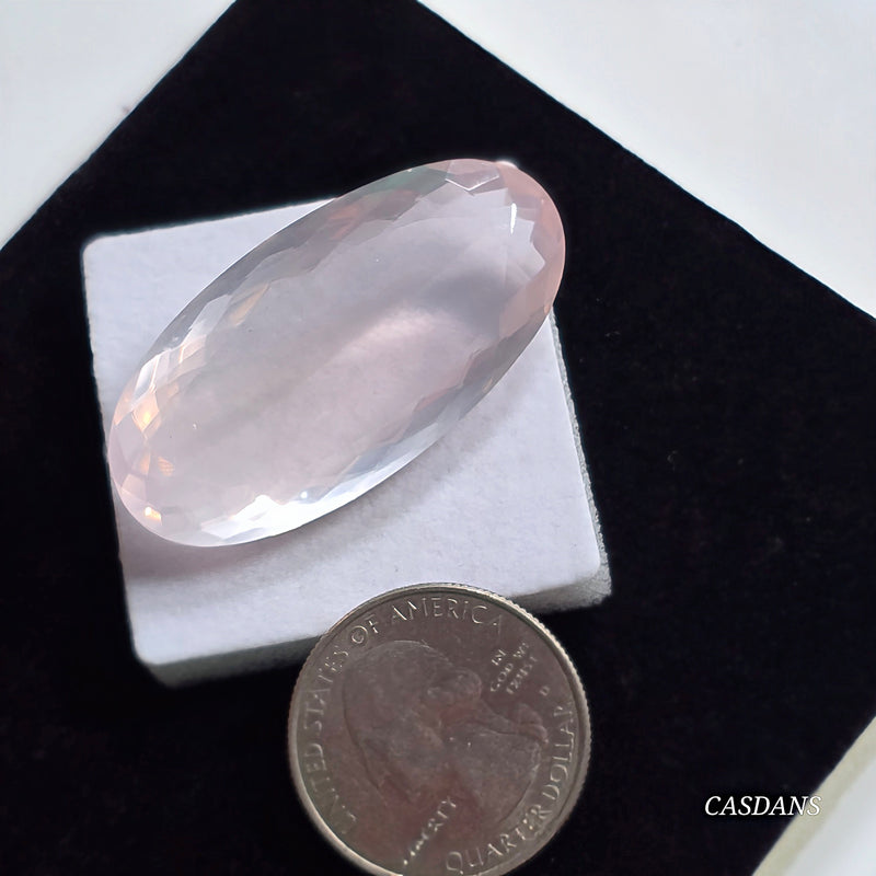 Rose Quartz Facet