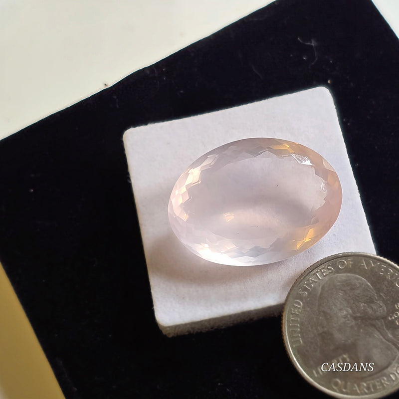 Rose Quartz Facet