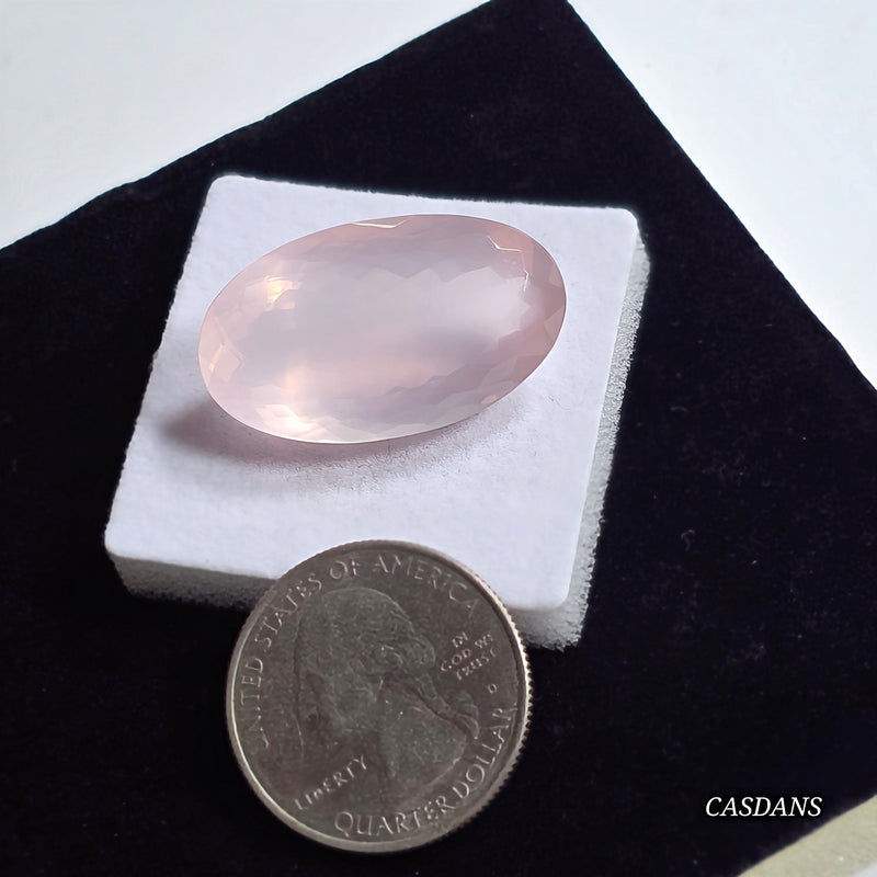 Rose Quartz Facet