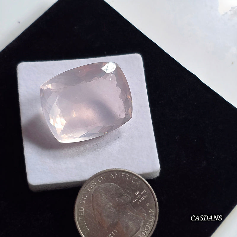 Rose Quartz Facet