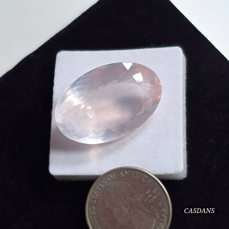 Rose Quartz Facet