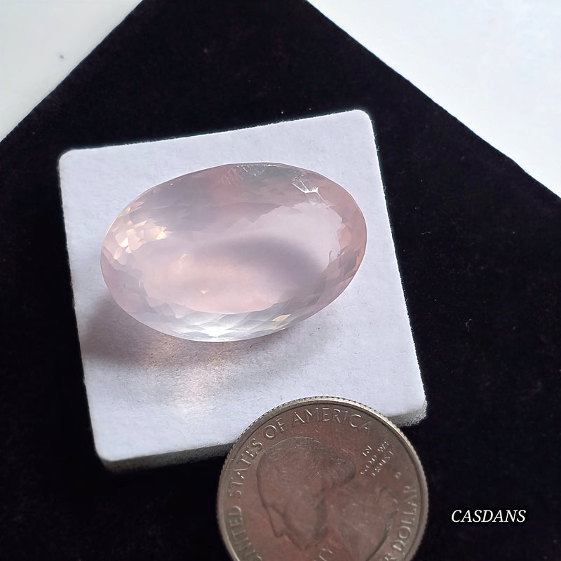 Rose Quartz Facet