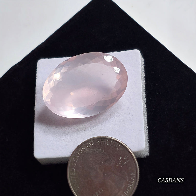 Rose Quartz Facet