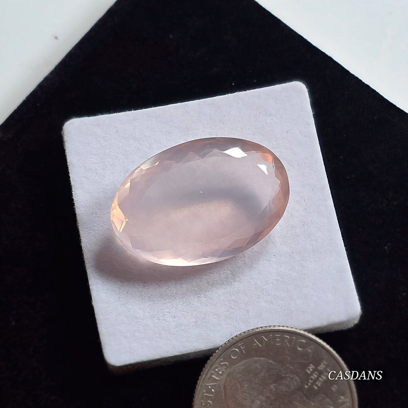 Rose Quartz Facet