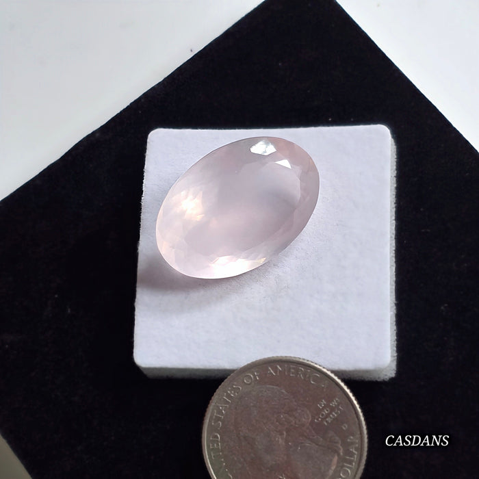 Rose Quartz Facet