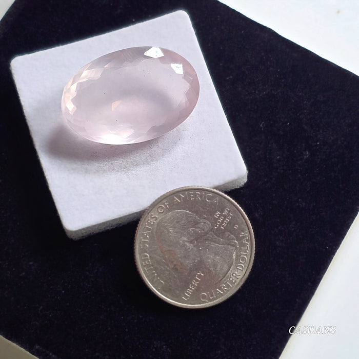 Rose Quartz Facet