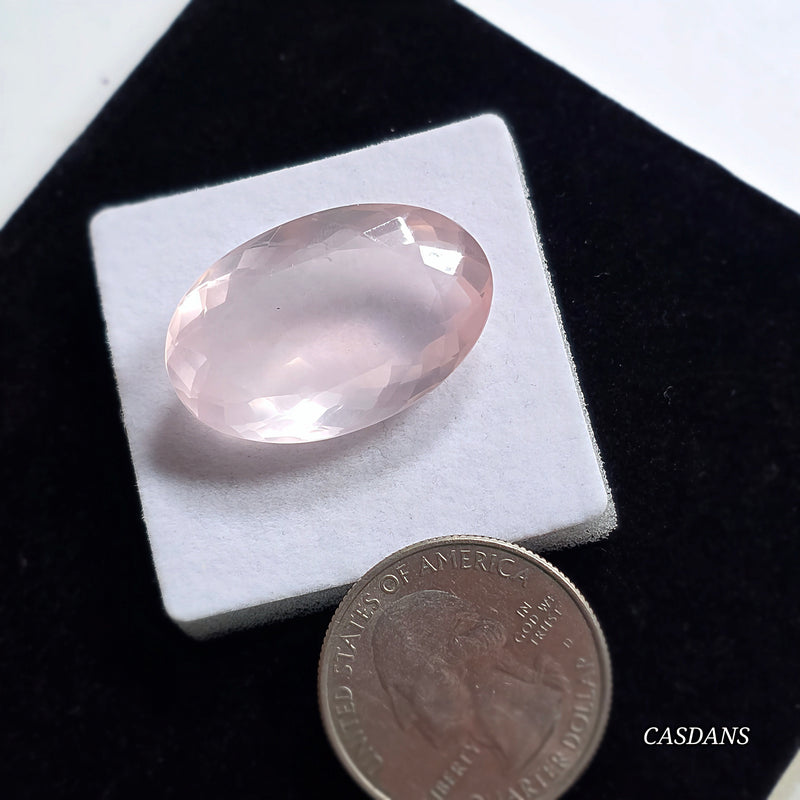 Rose Quartz Facet