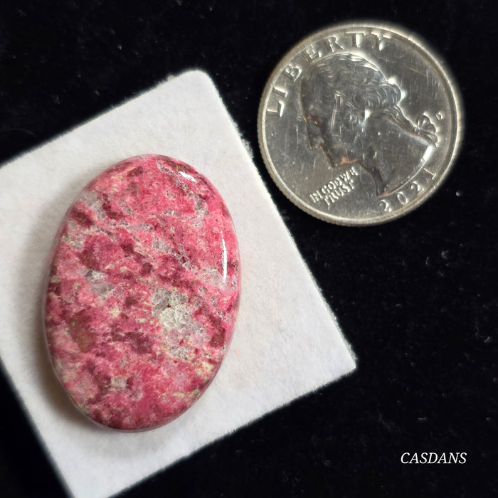 Thulite Cabochon