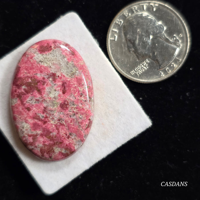 Thulite Cabochon