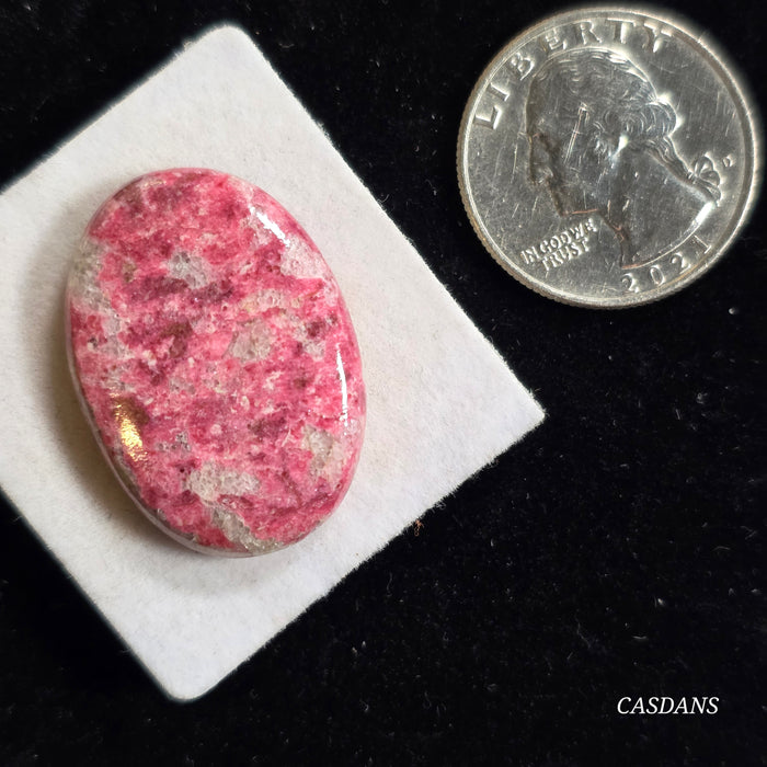 Thulite Cabochon
