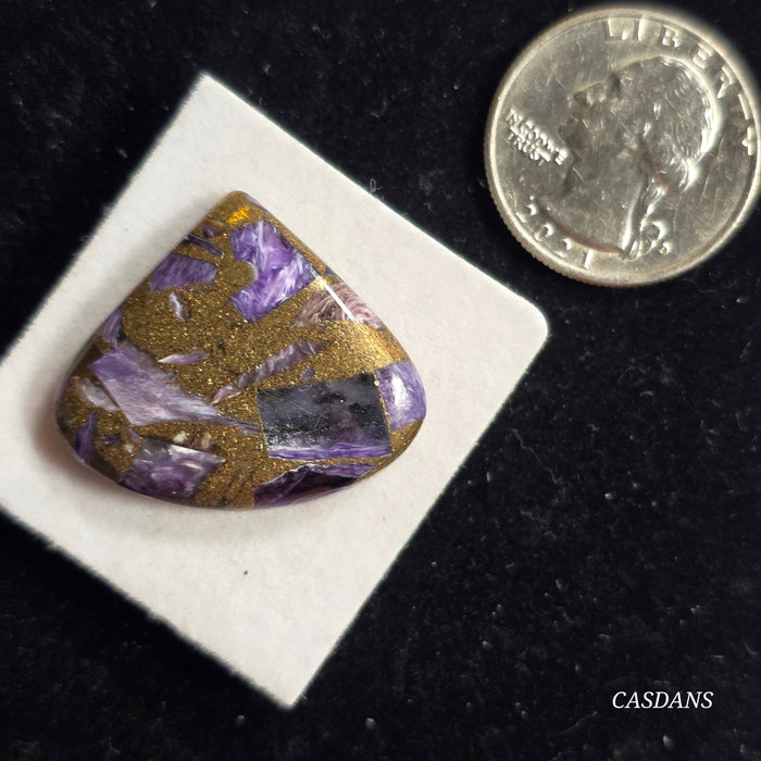 Charoite Copper Composite