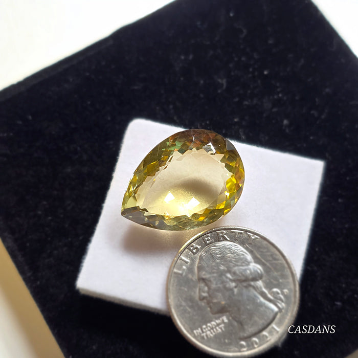 Lemon Quartz Facet