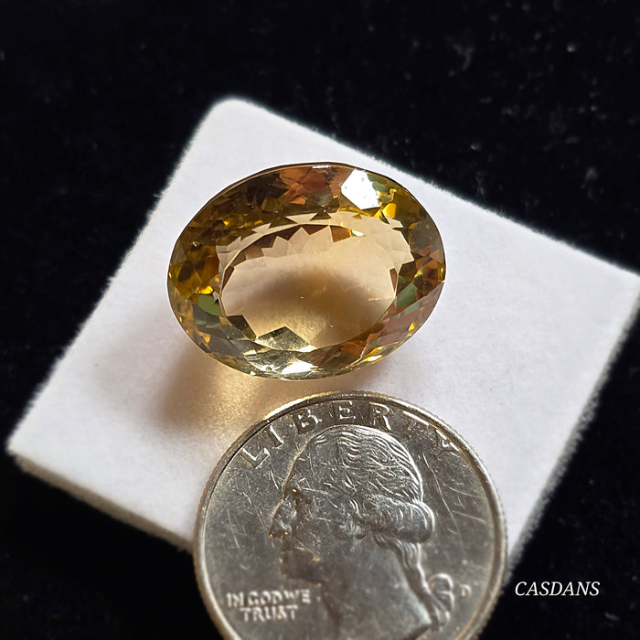 Lemon Quartz Facet