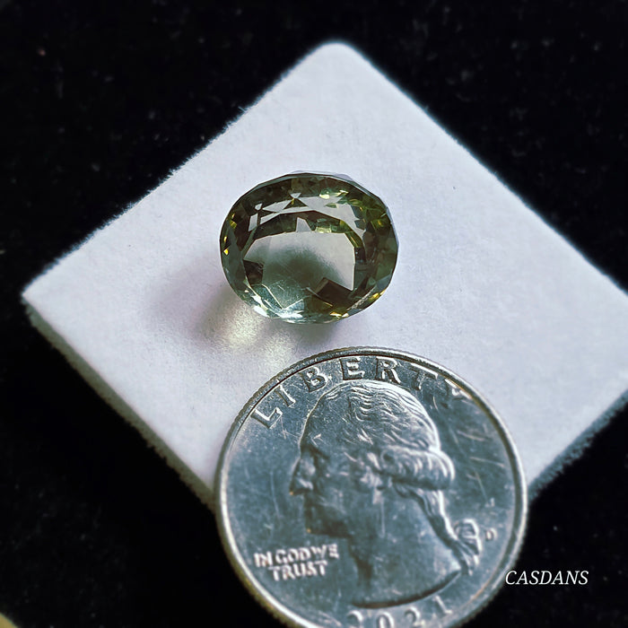 Prasiolite Facet