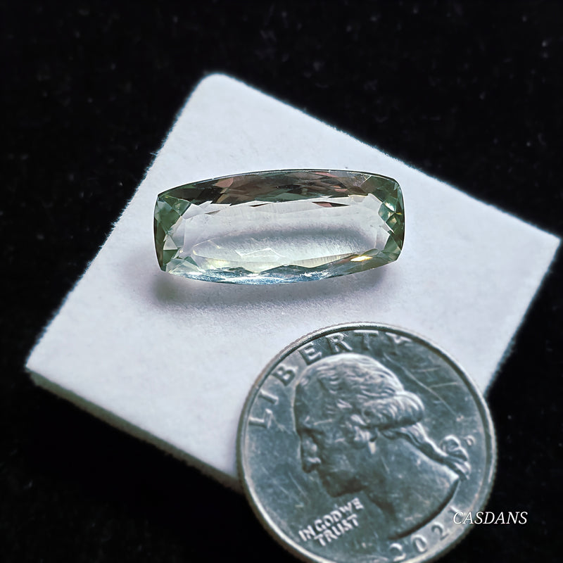Prasiolite Facet
