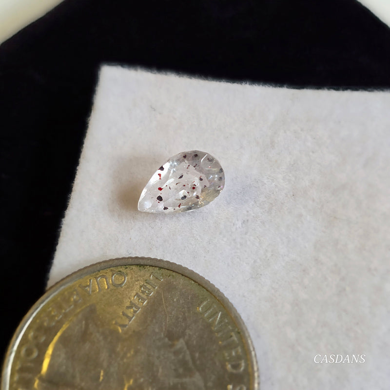 Quartz w/ Inclusions Facet (Super 7)