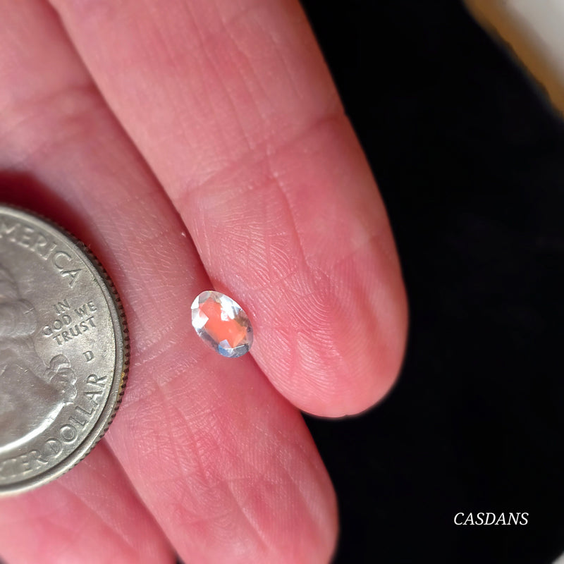 Madagascar Moonstone Facet - Calibrated