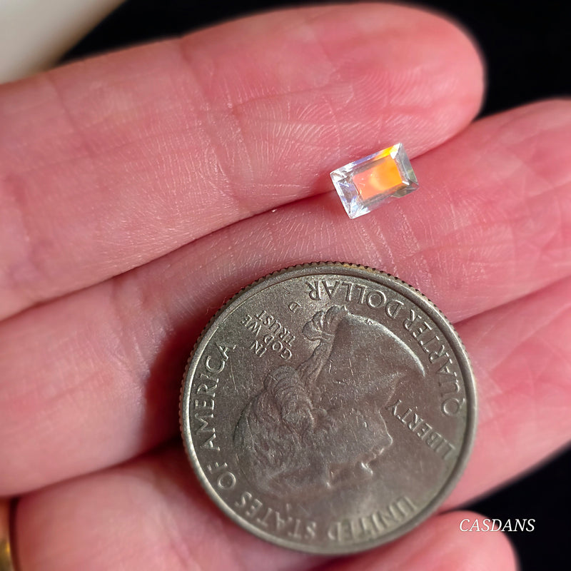 Madagascar Moonstone Facet - Calibrated