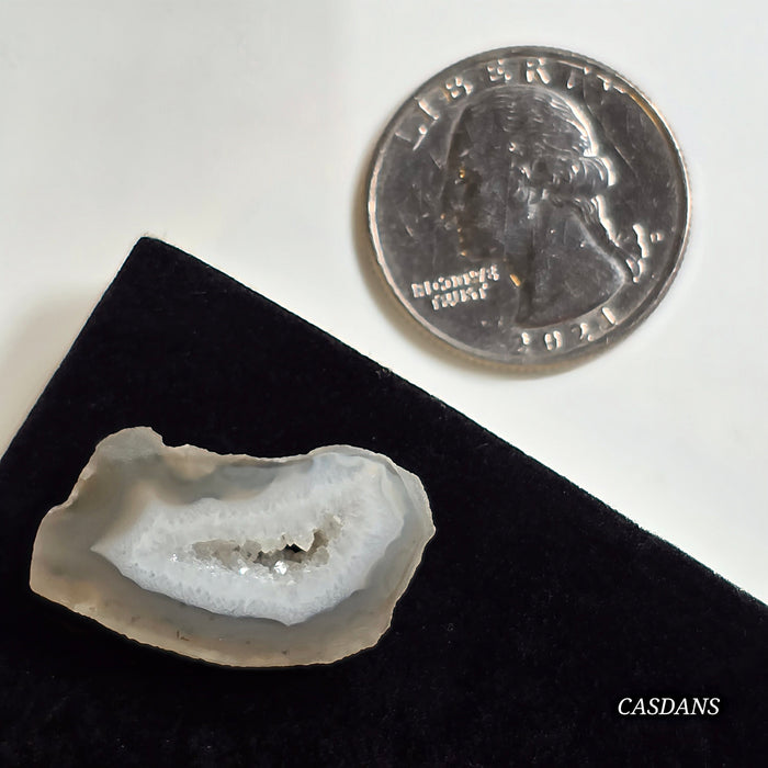 Druzy Agate Slice