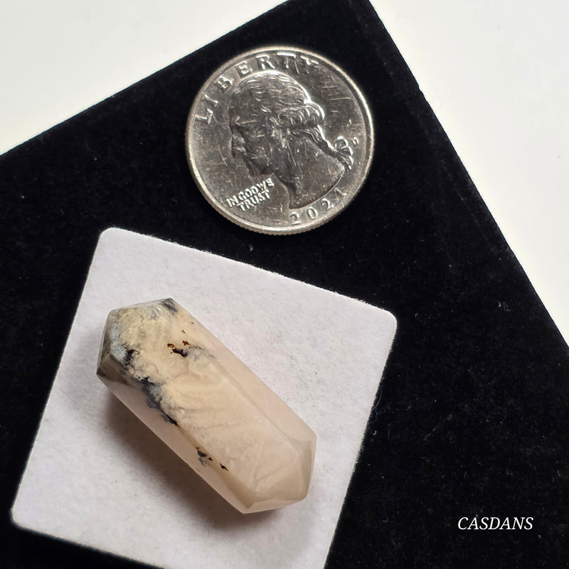 Dendritic Agate Double Terminated Point