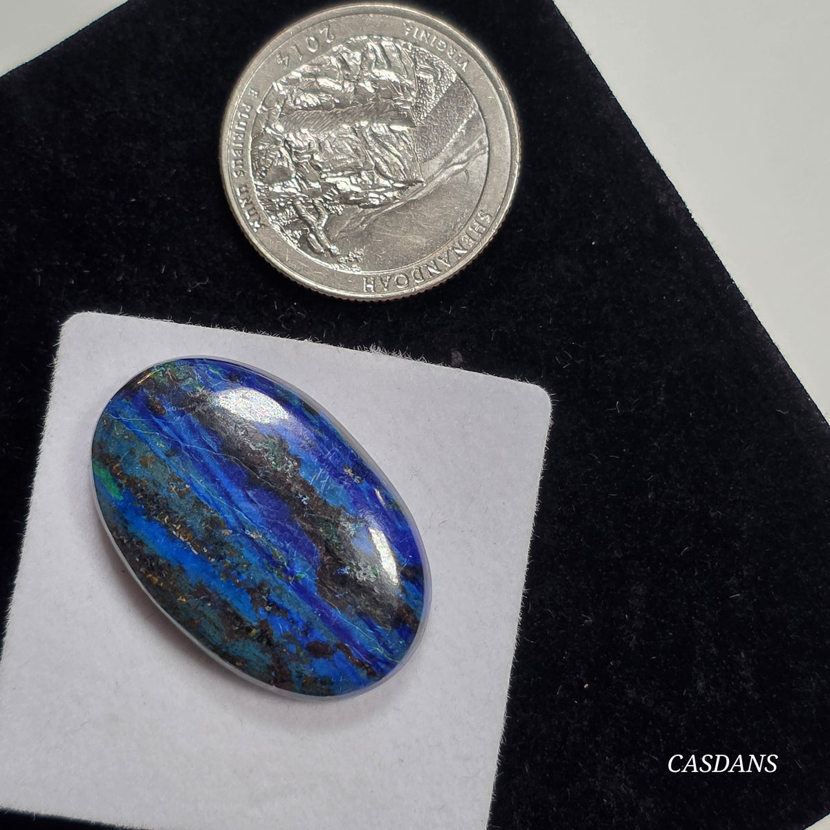 Azurmalachite w/ Cuprite 
