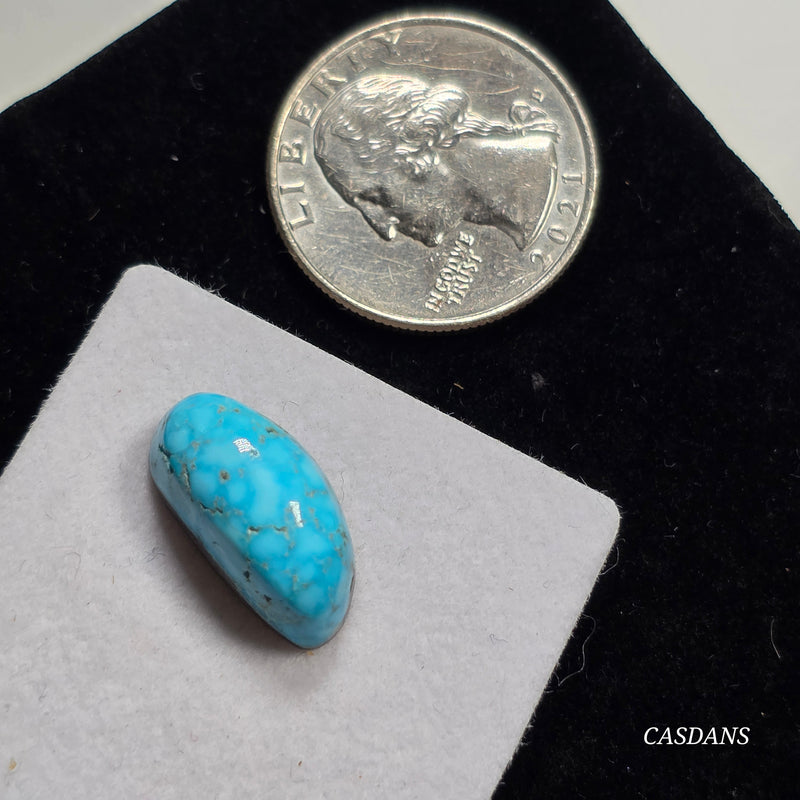 Kingman Bird's Eye Turquoise Cabochon