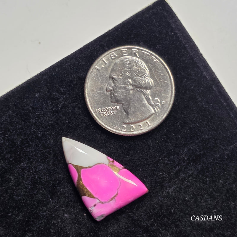 Pink Oasis Composite Cabochon