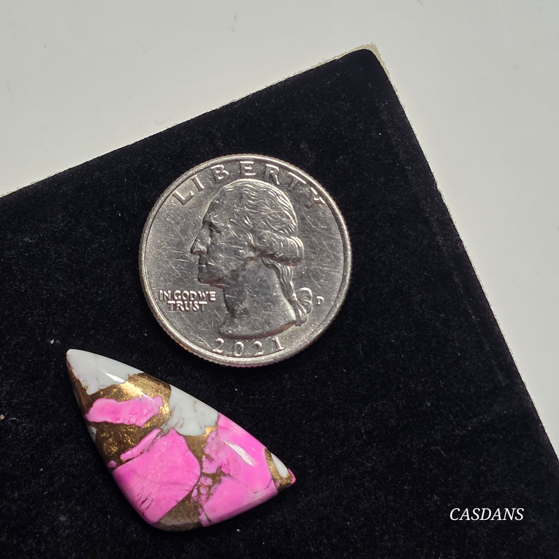 Pink Oasis Composite Cabochon