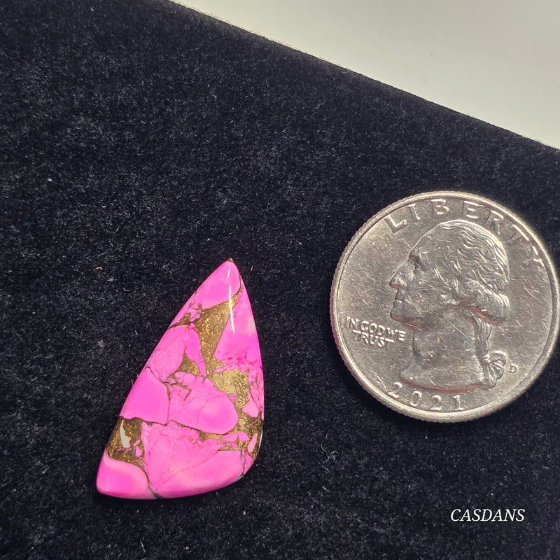 Pink Oasis Composite Cabochon