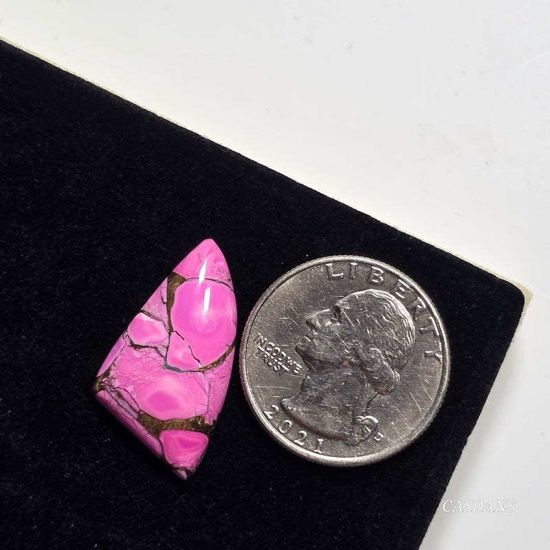 Pink Oasis Composite Cabochon