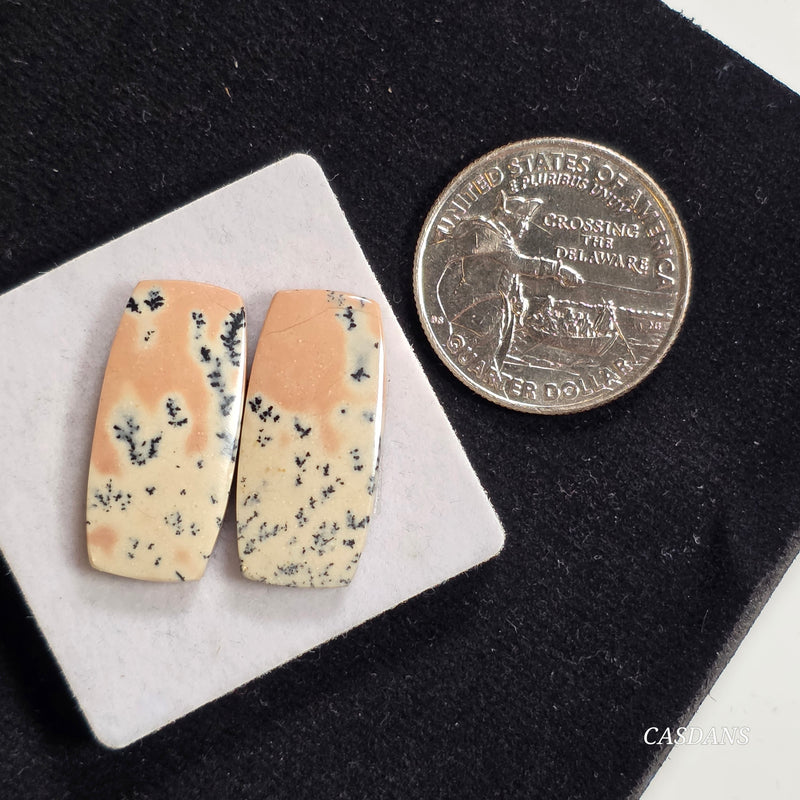 Dendritic Jasper Cabochon