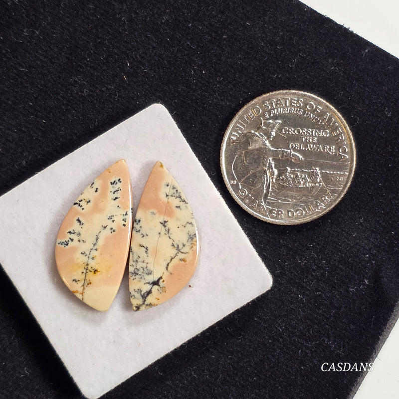 Dendritic Jasper Cabochon