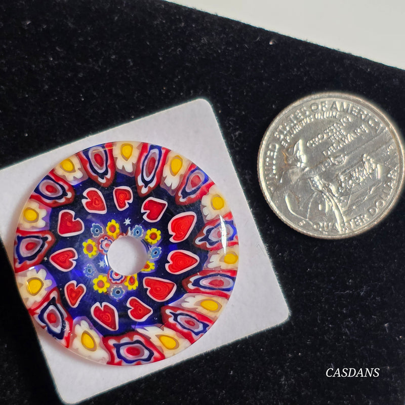Millefiori Donut 35mm