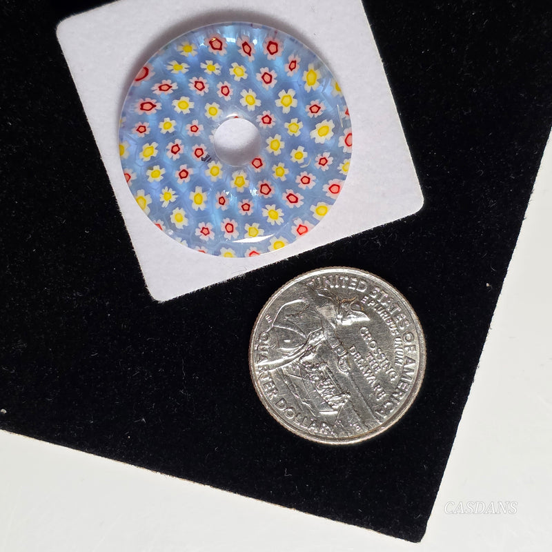 Millefiori Donut 30mm