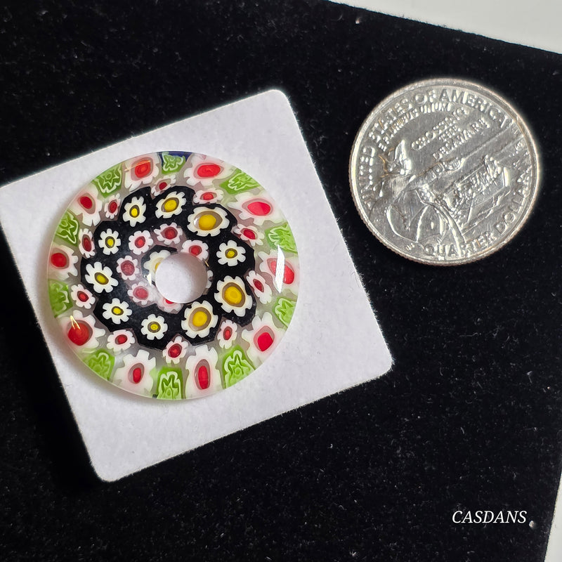 Millefiori Donut 30mm