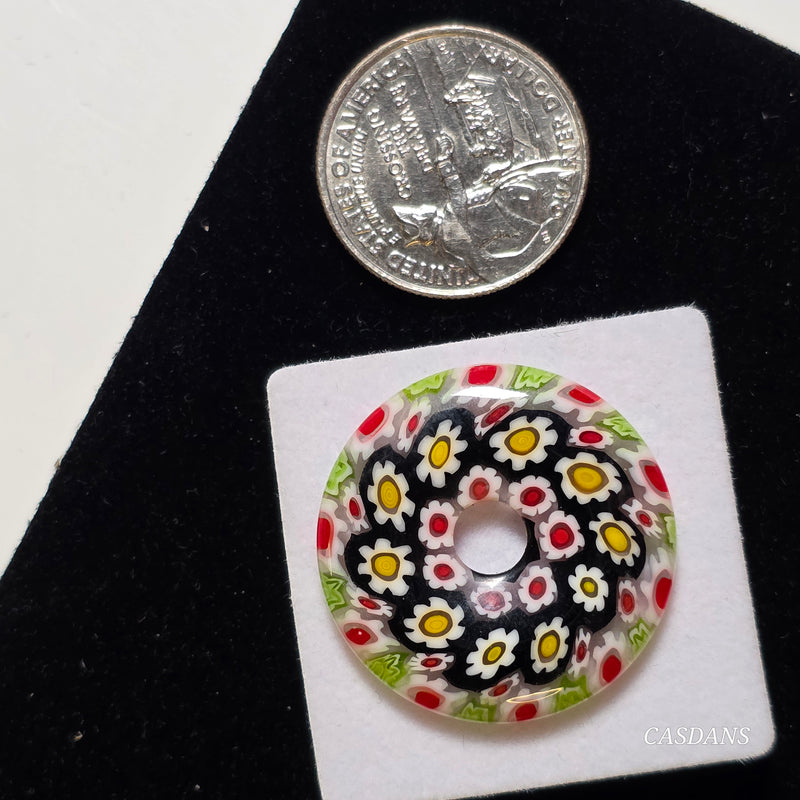 Millefiori Donut 30mm